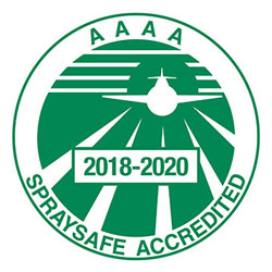 Aerial Application Association of Australia Ltd (AAAA) Spraysafe Accredited